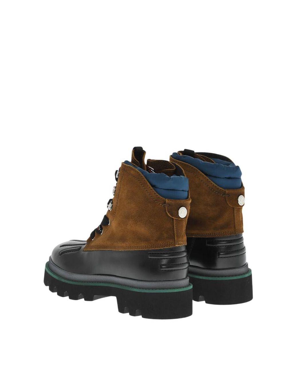 DSquared² Brown Solid Mountain Boots for men