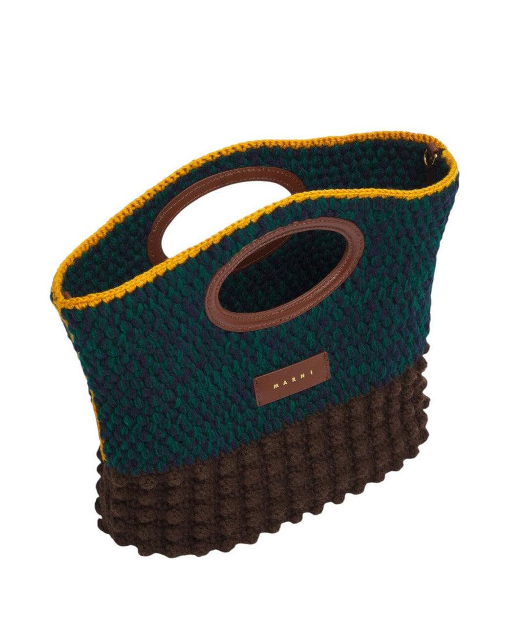 Marni Black Knotty Clutch