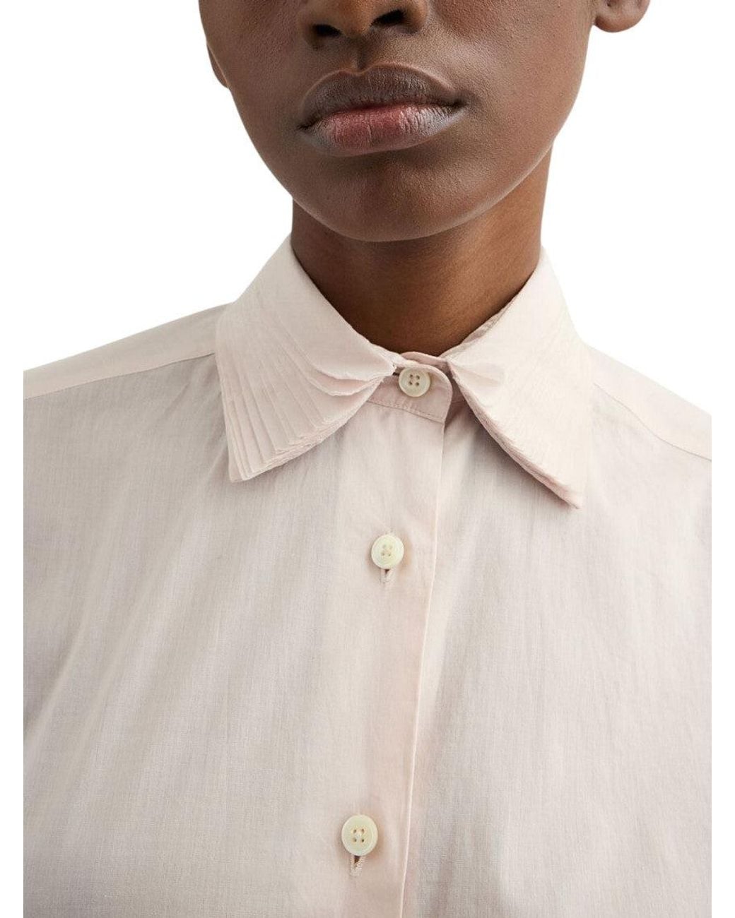 Jil Sander White Cotton Shirt