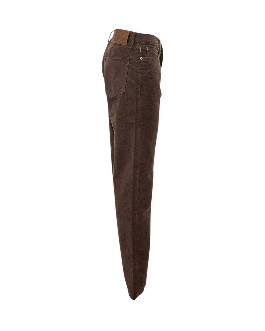 Tom Ford Brown Solid Straight Jeans for men