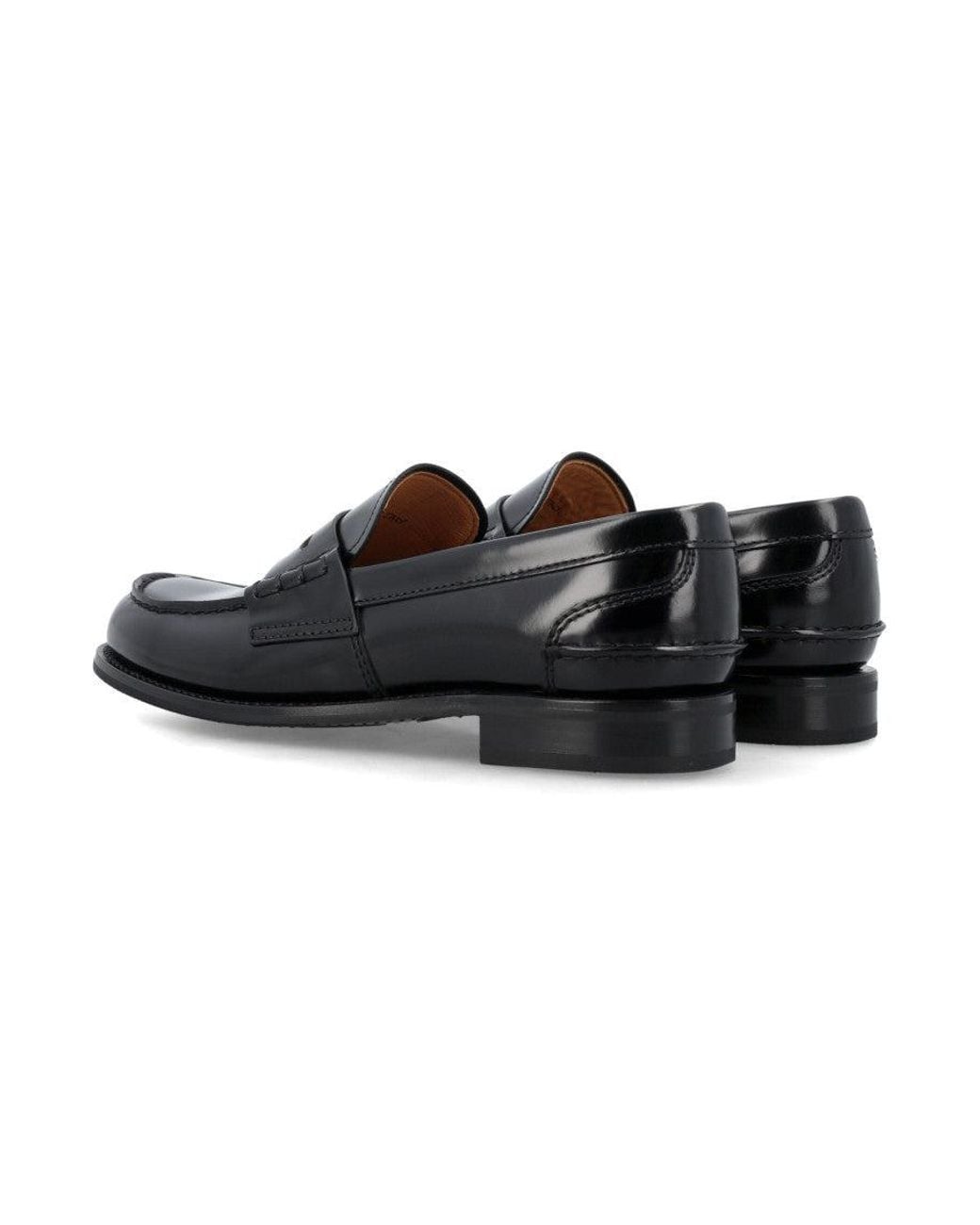 Church's Black Leather Loafers