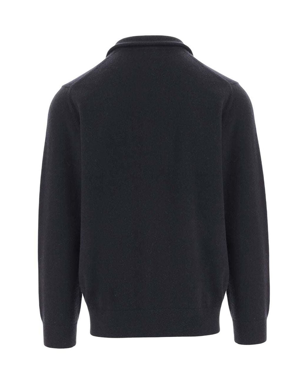Vince Blue Half Zip Sweater for men