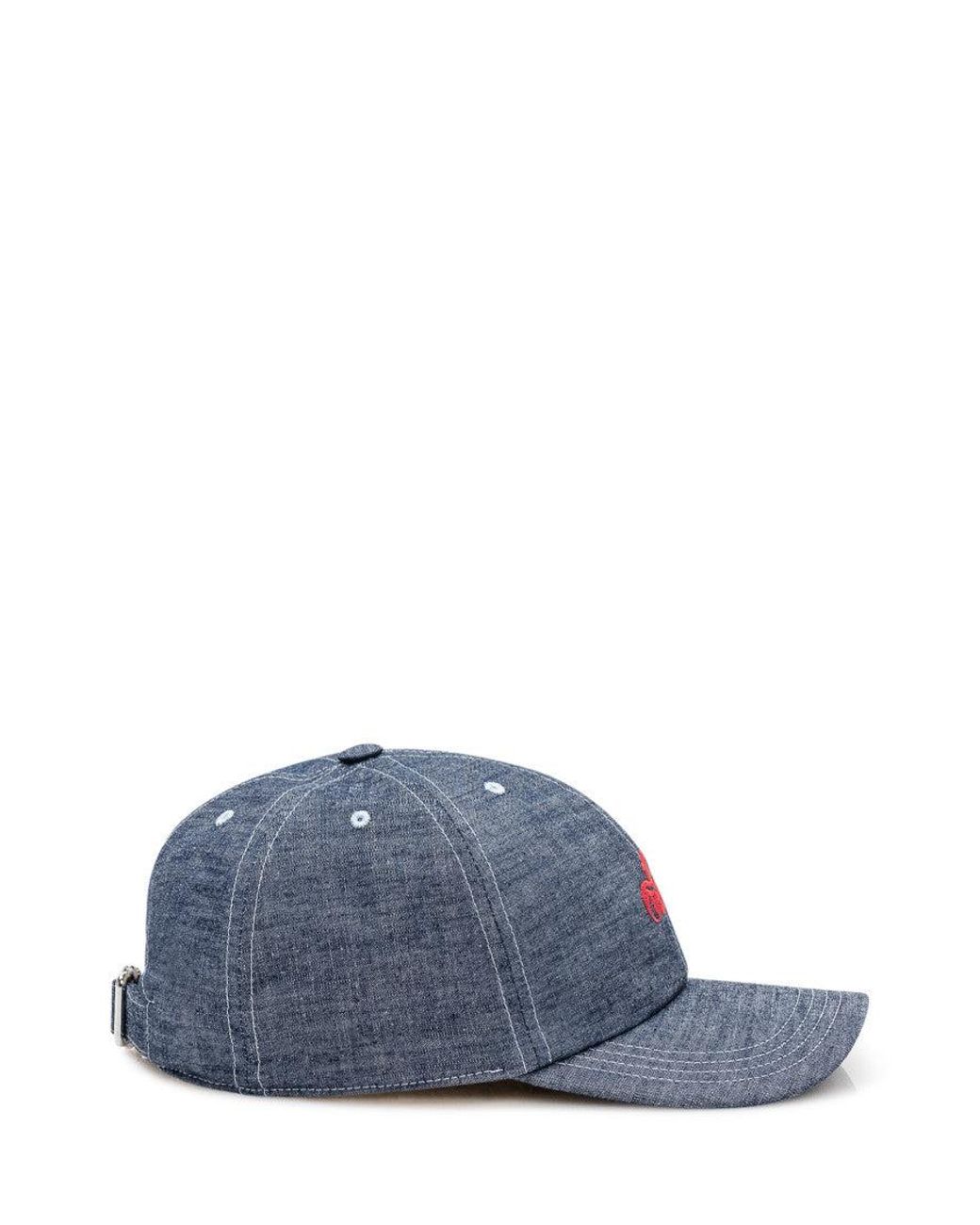 Marni Blue Logo Baseball Hat for men