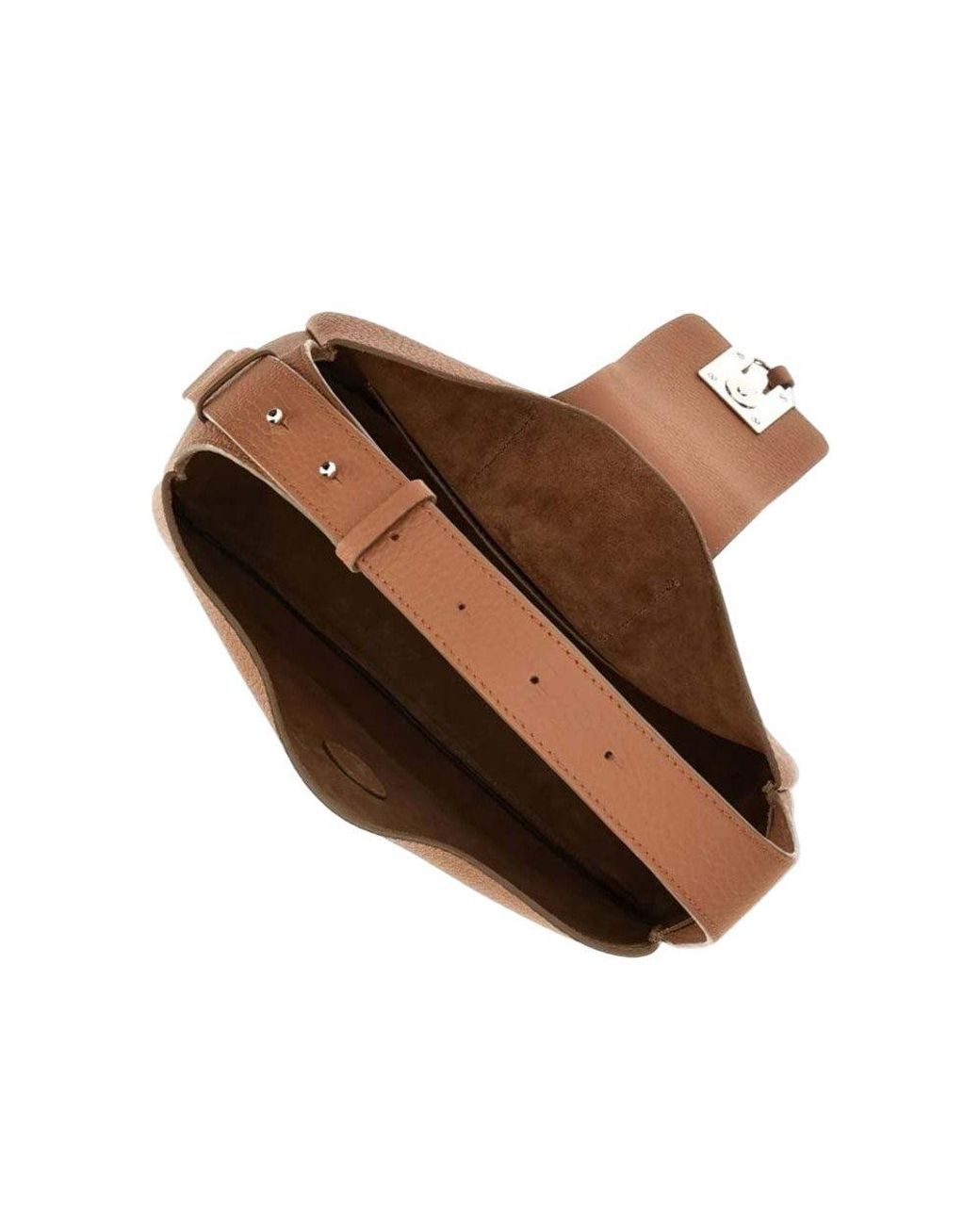Hogan Brown Trend Small Hobo