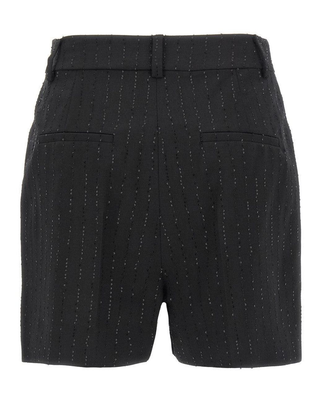 Max Mara Black 'Siberia' Shorts
