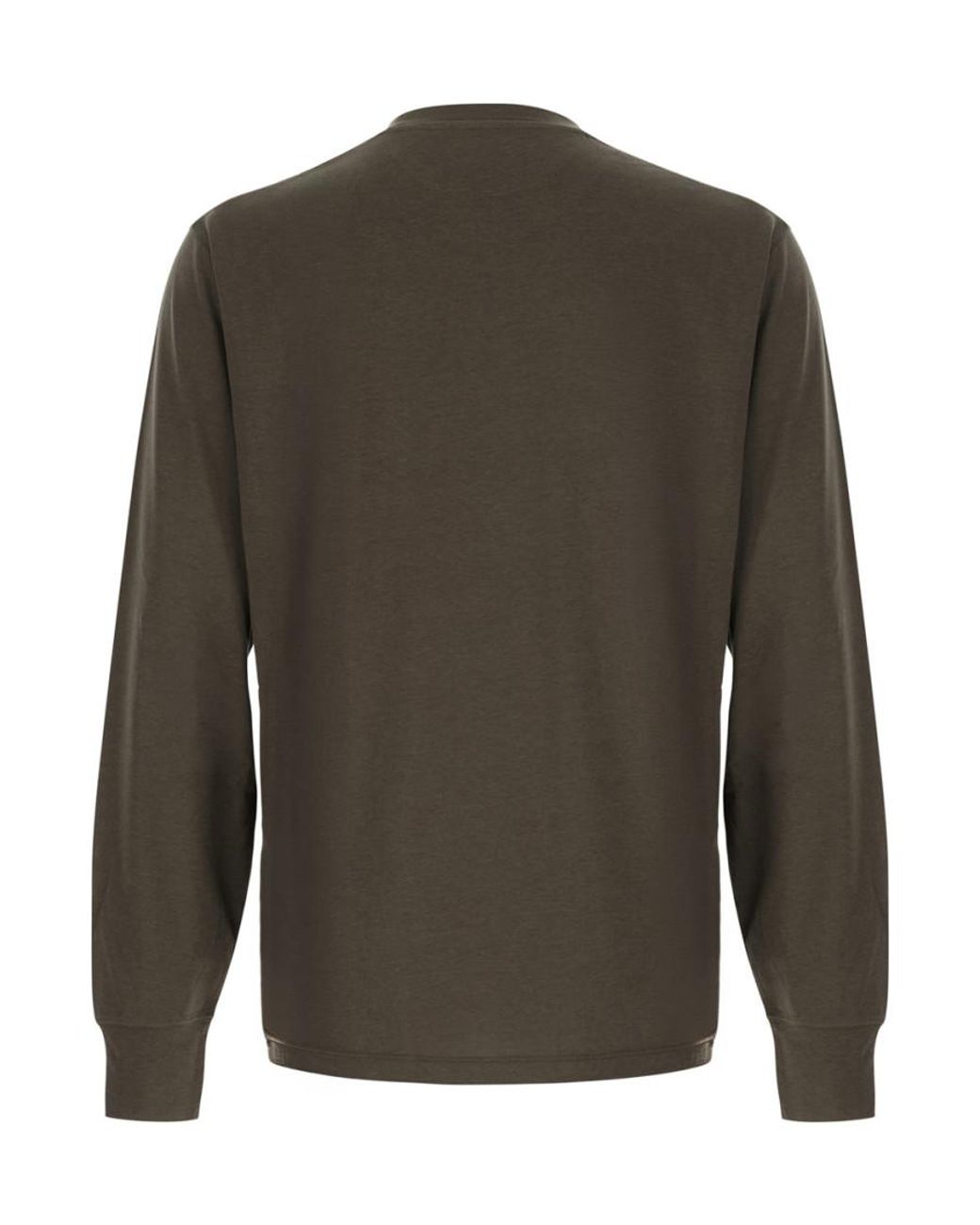 Tom Ford Green Dark Solid T-Shirt for men