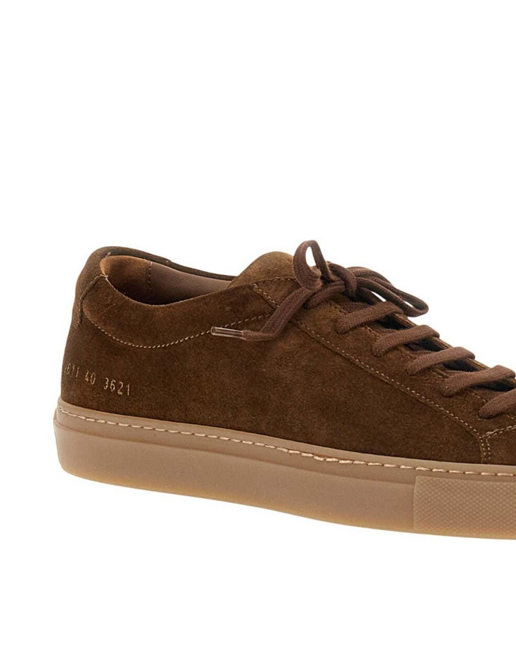Common Projects Brown Dark Achille Premium Sneakers for men