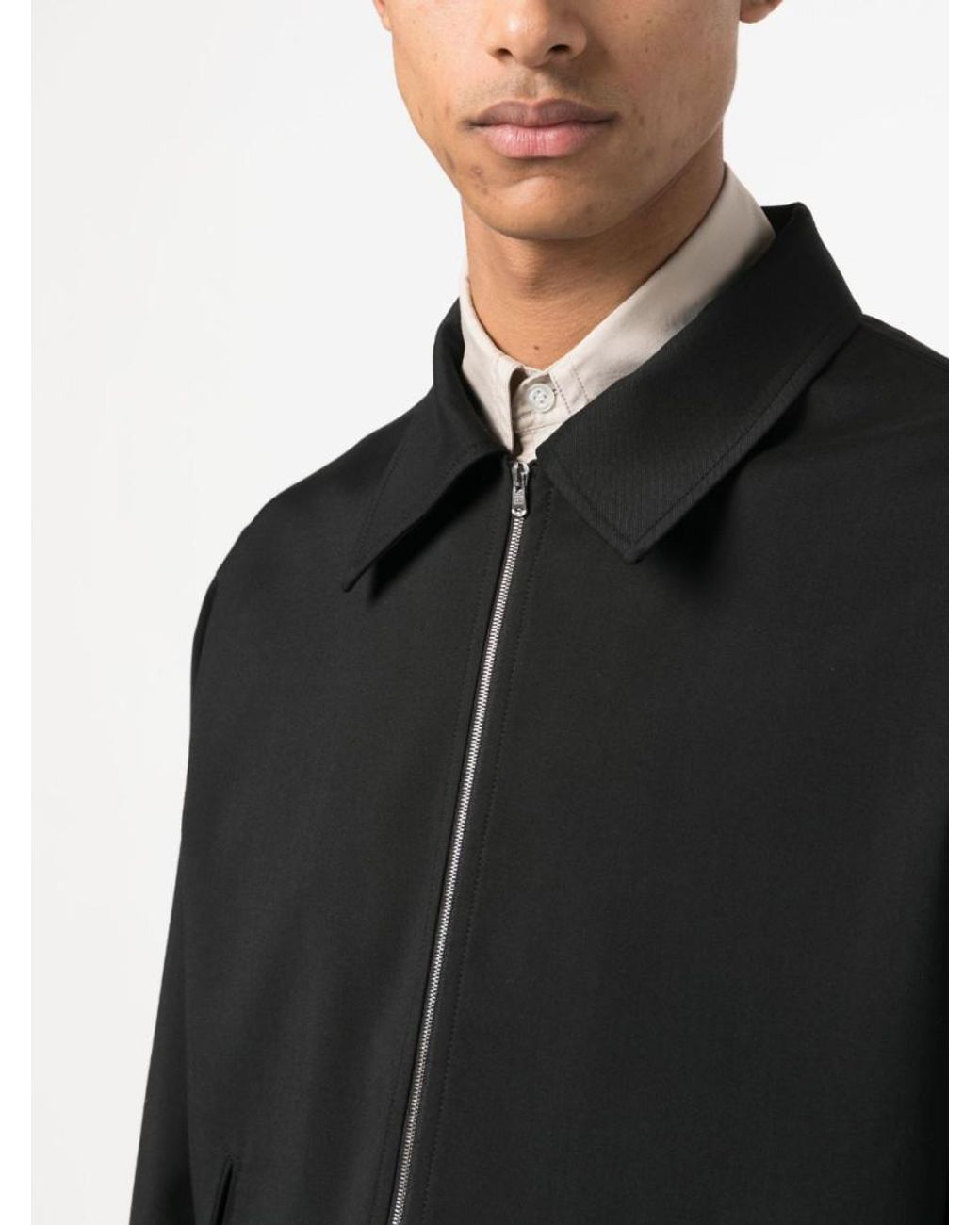 Our Legacy Black Mini Virgin Wool Blouson Jacket
