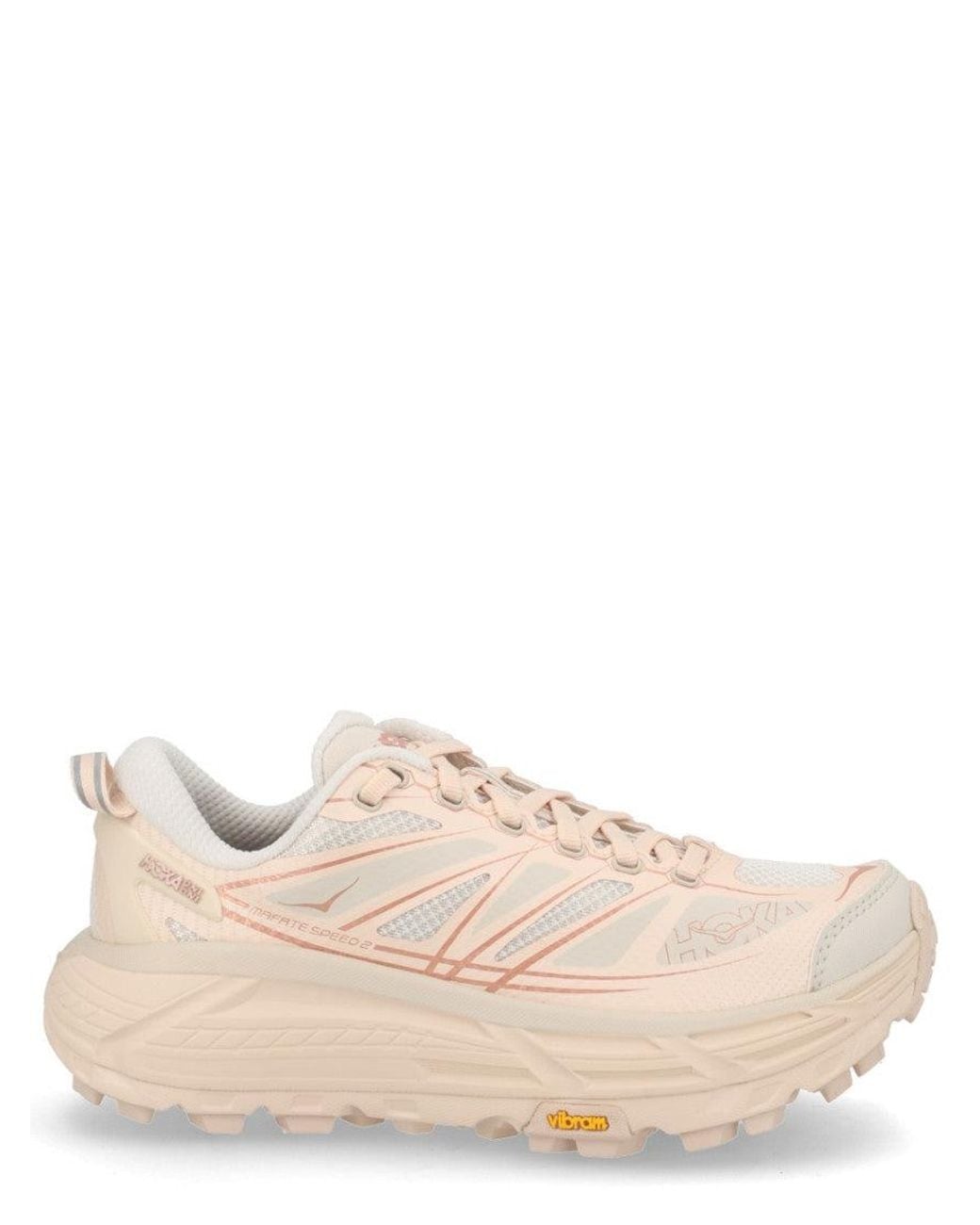 Hoka One One Pink Light Logo Sneakers for men