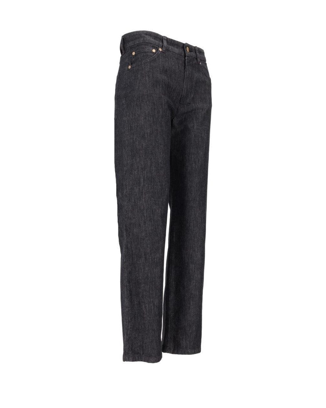 Max Mara Blue Straight Flat Front Pants