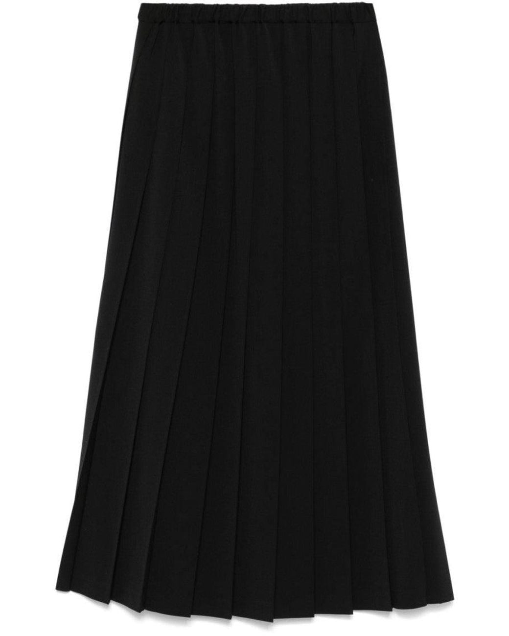 Junya Watanabe Black I Will Be Midi Pleated
