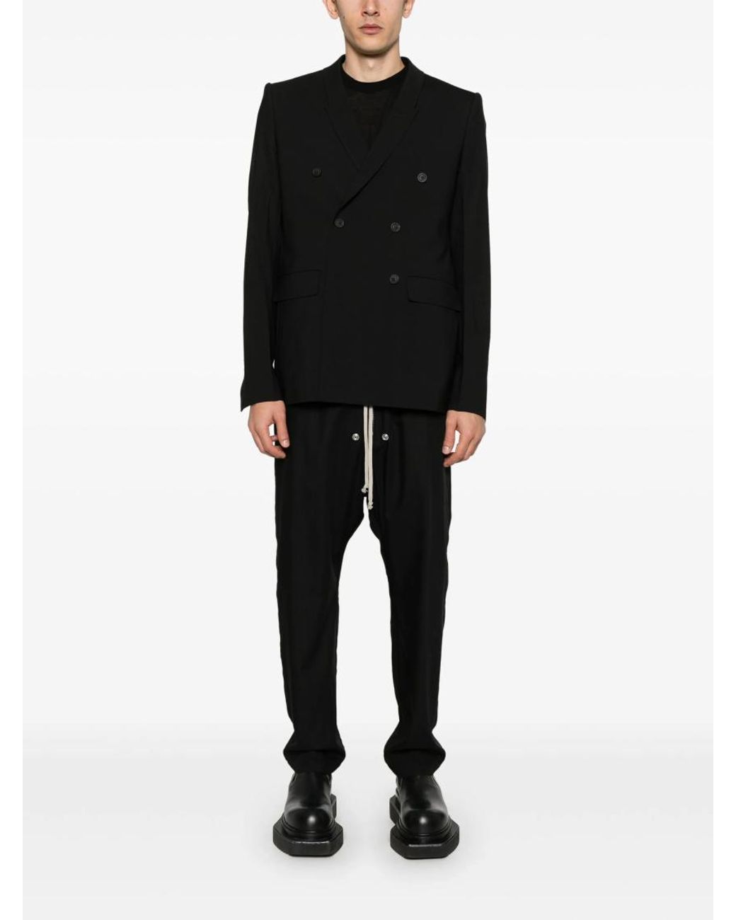 Rick Owens Black Jmf Blazer for men