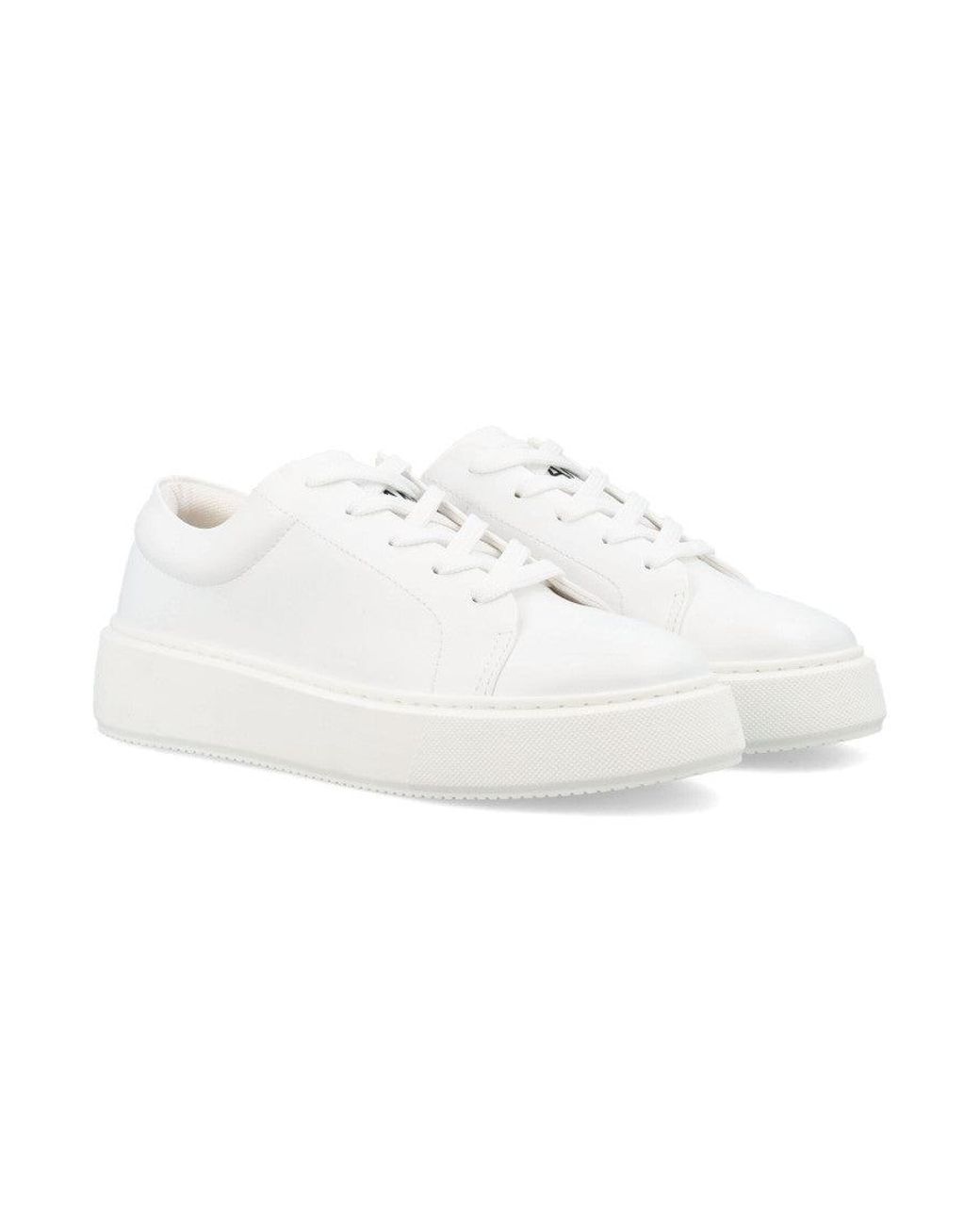 Ganni White Low Top Sneakers