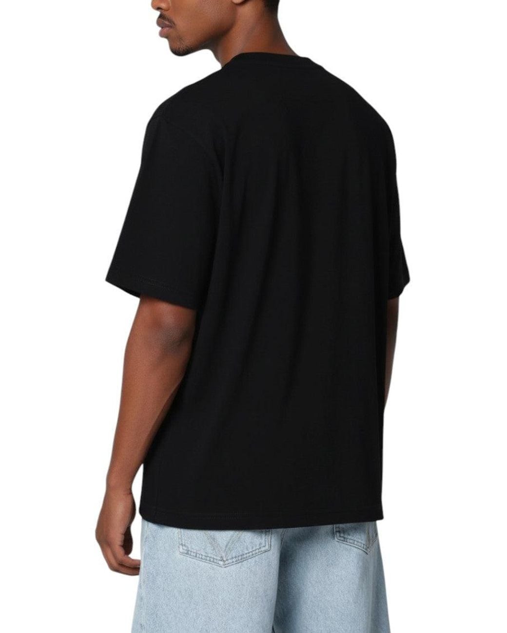 Bottega Veneta Black Crew Neck T-Shirt for men