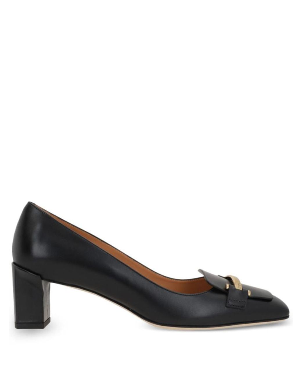 Tod's Black Leather Pumps