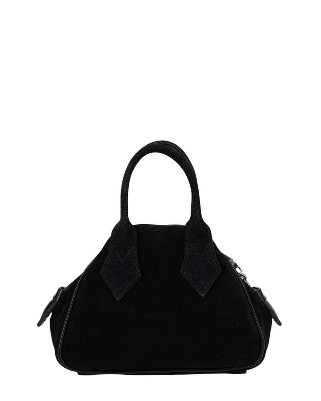 Vivienne Westwood Black Yasmine Mini Satchel