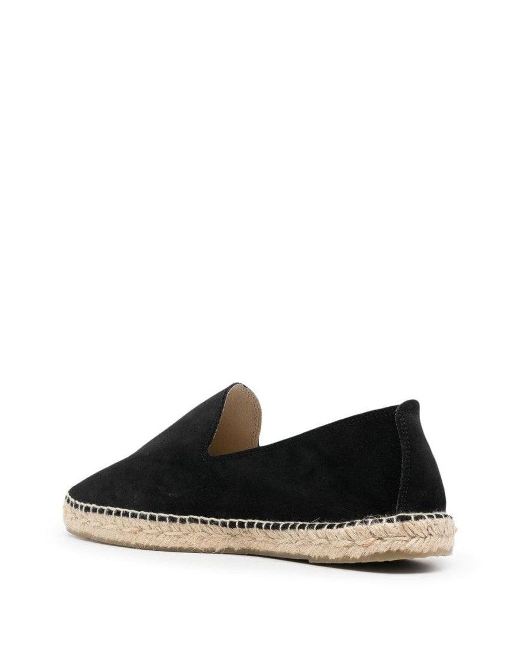 Manebí Black Suede Espadrilles for men