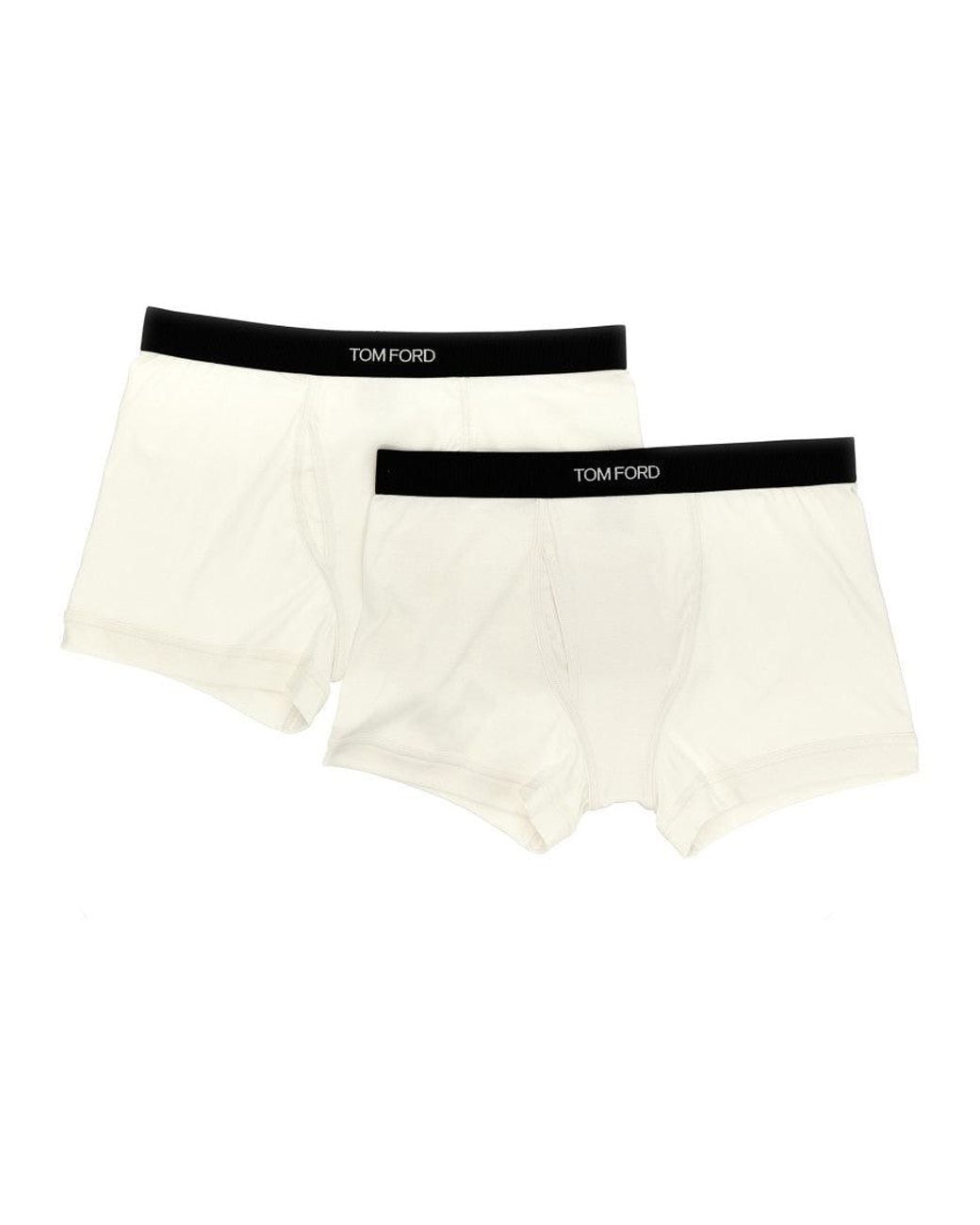 Tom Ford White 2-Pack Cotton Boxers for men
