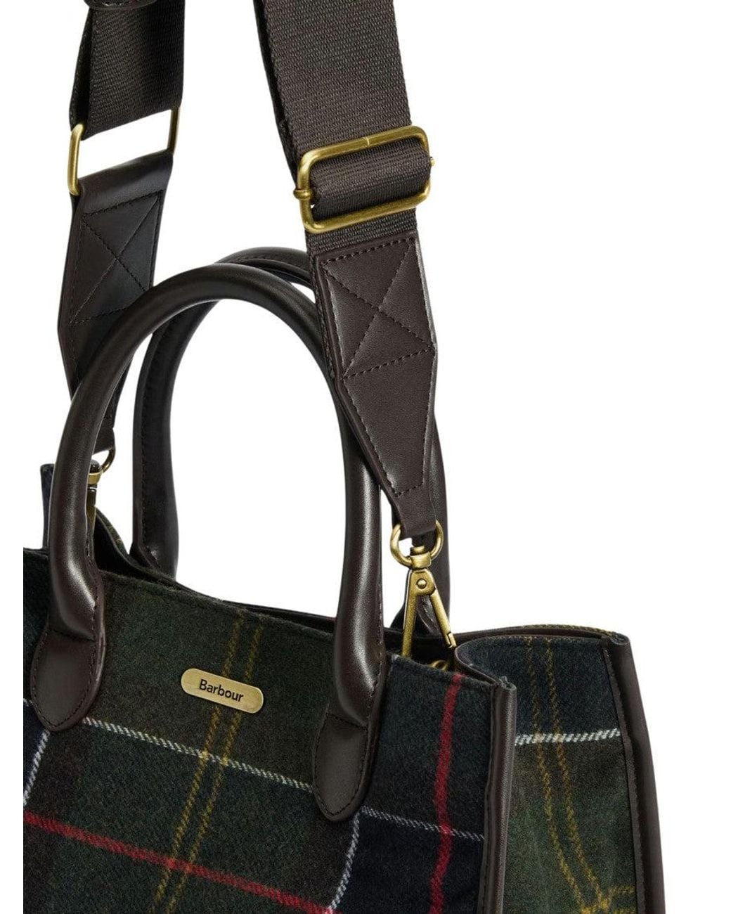 Barbour Black Barrhill Large Tote