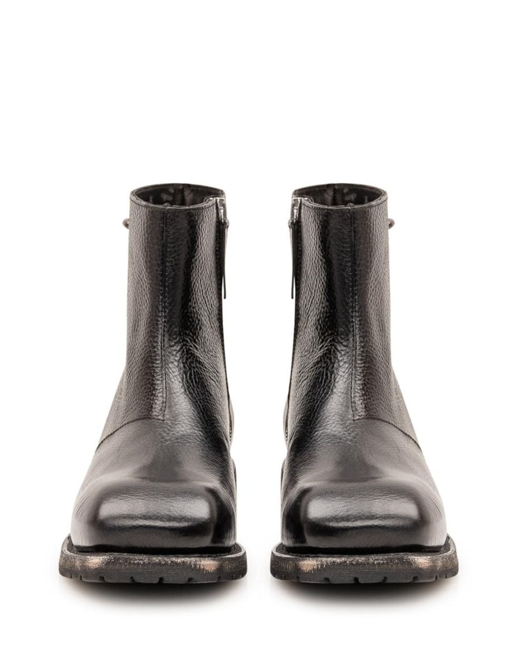 Our Legacy Black Engine Leather Boots for men