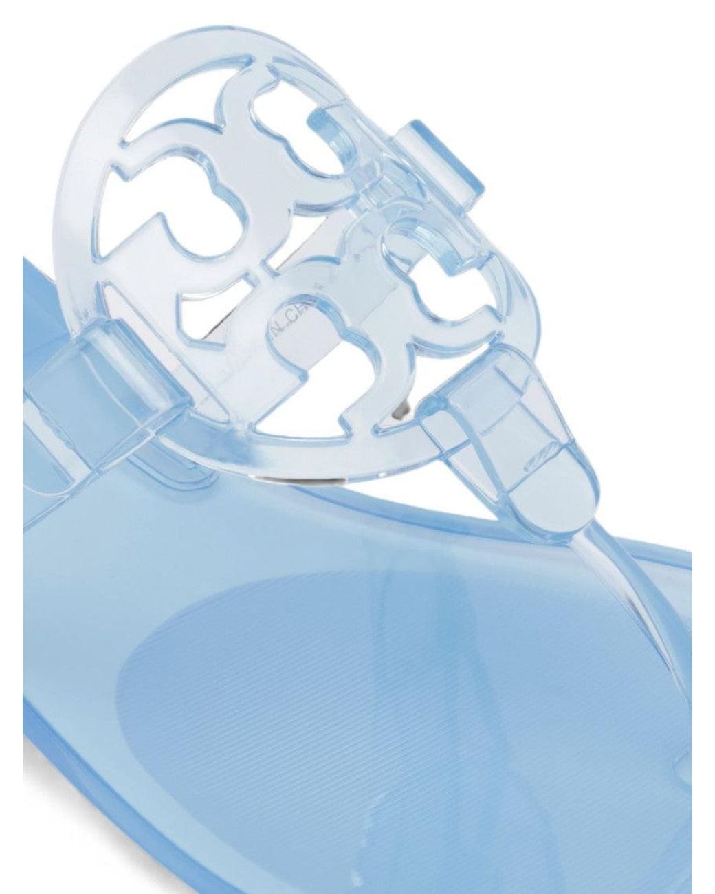 Tory Burch Blue Miller Jelly Sandals
