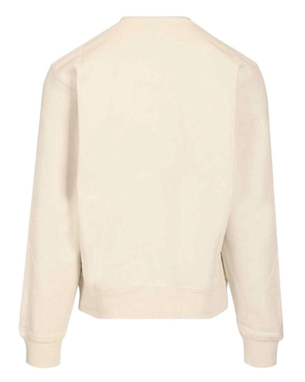 Saint Laurent Natural Cassandre Sweatshirt for men