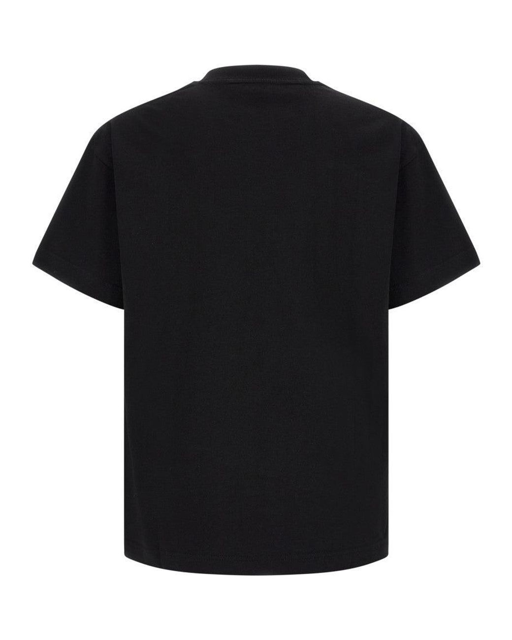 Palm Angels Black Logo Crew Neck T-Shirt for men