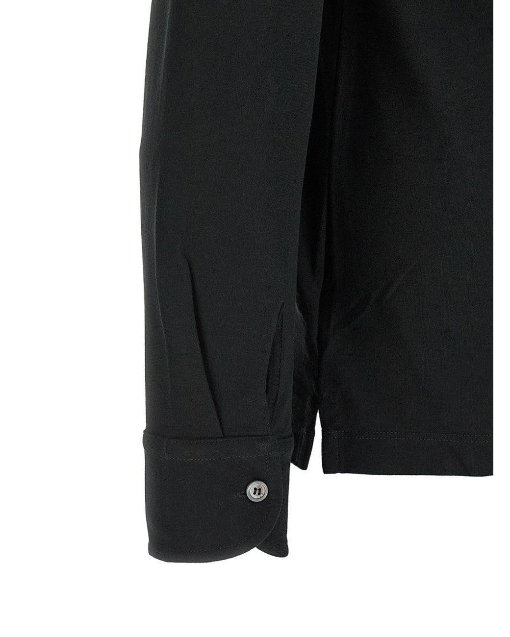 Zanone Black 'Ice Cotton' Polo Shirt for men
