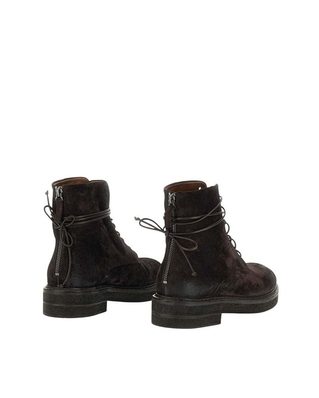 Marsèll Black Suede Boots