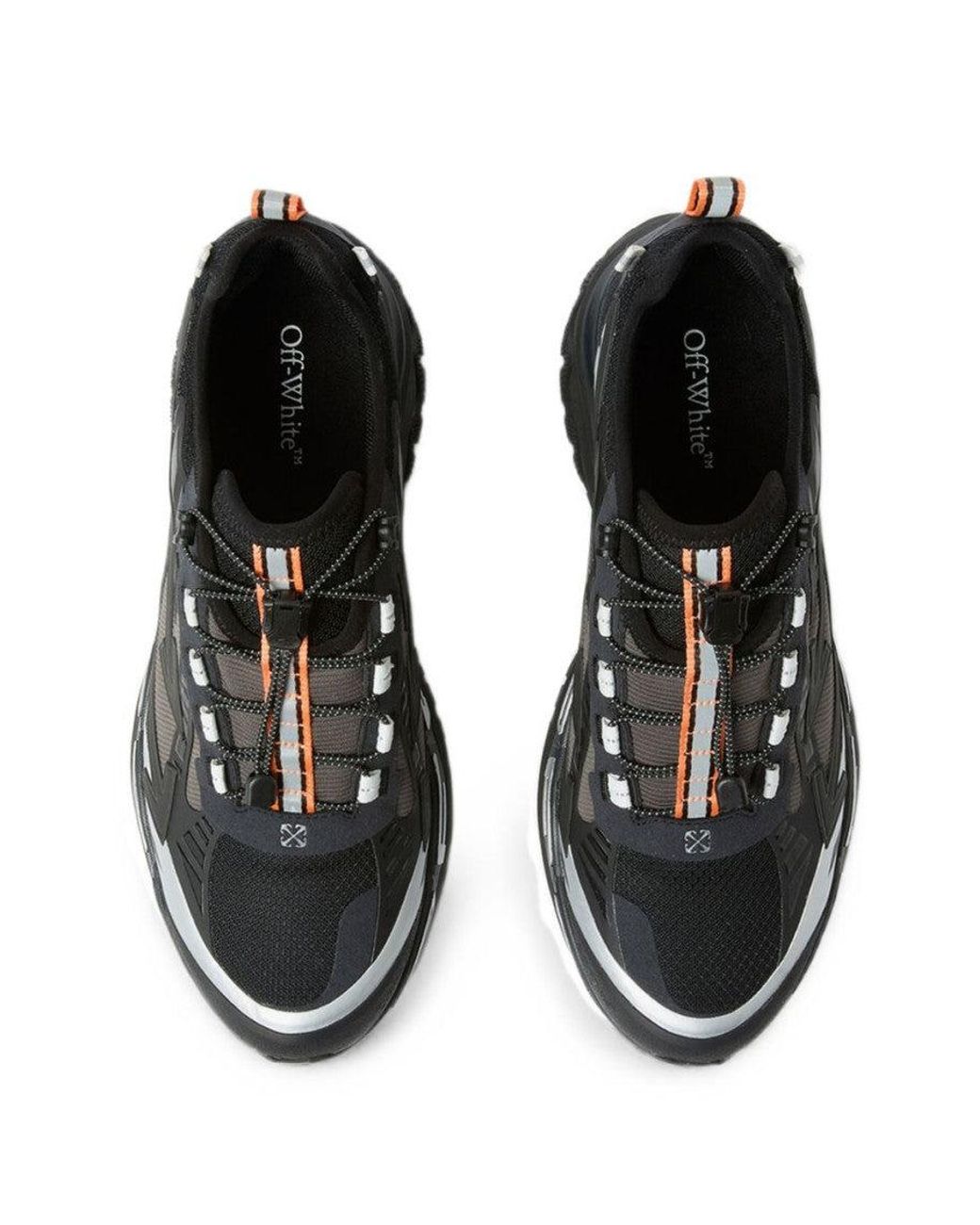 Off-White c/o Virgil Abloh Black Graphic Be Right Back Sneakers for men
