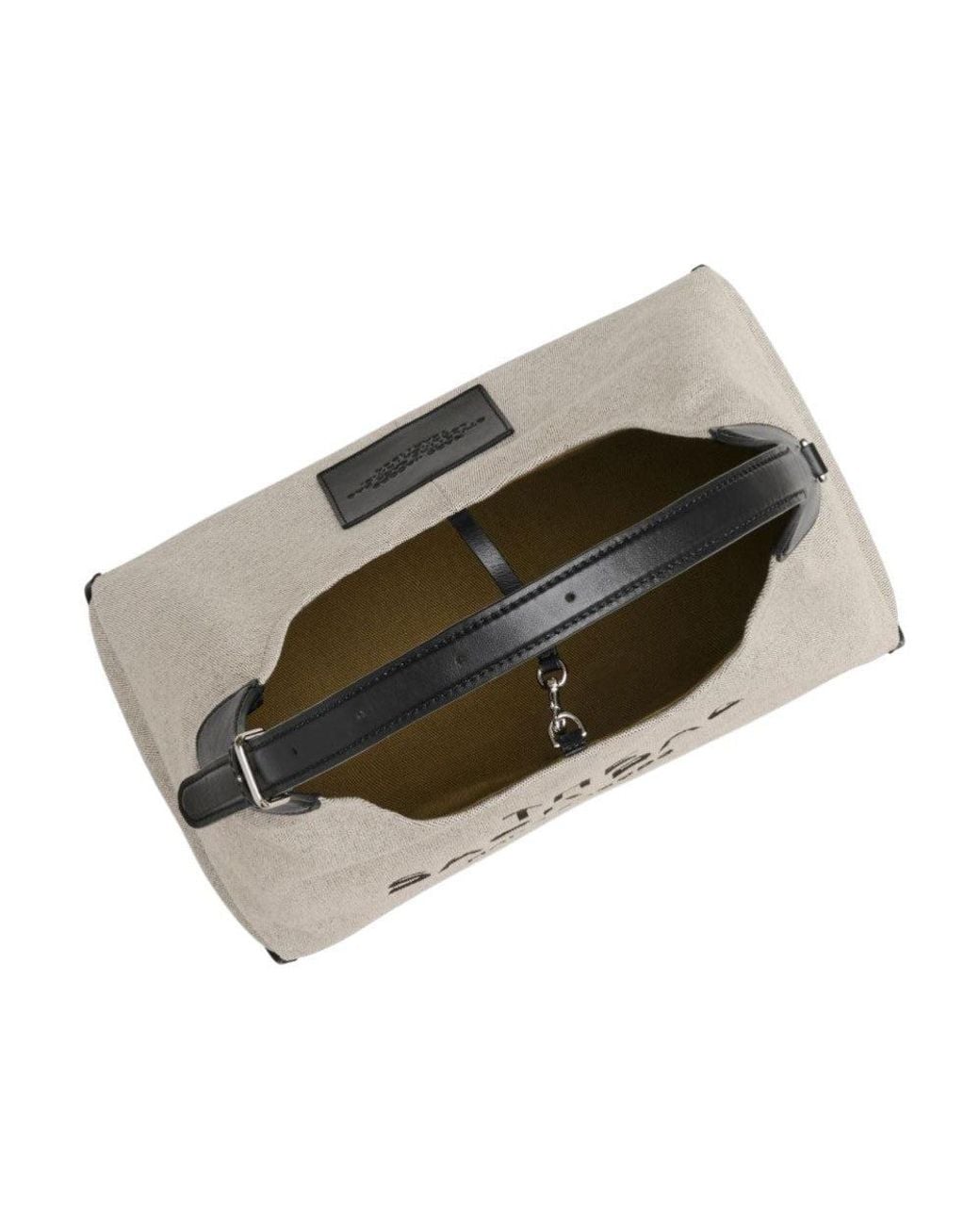 Marc Jacobs White Natural/ Belted Large Sack Bag
