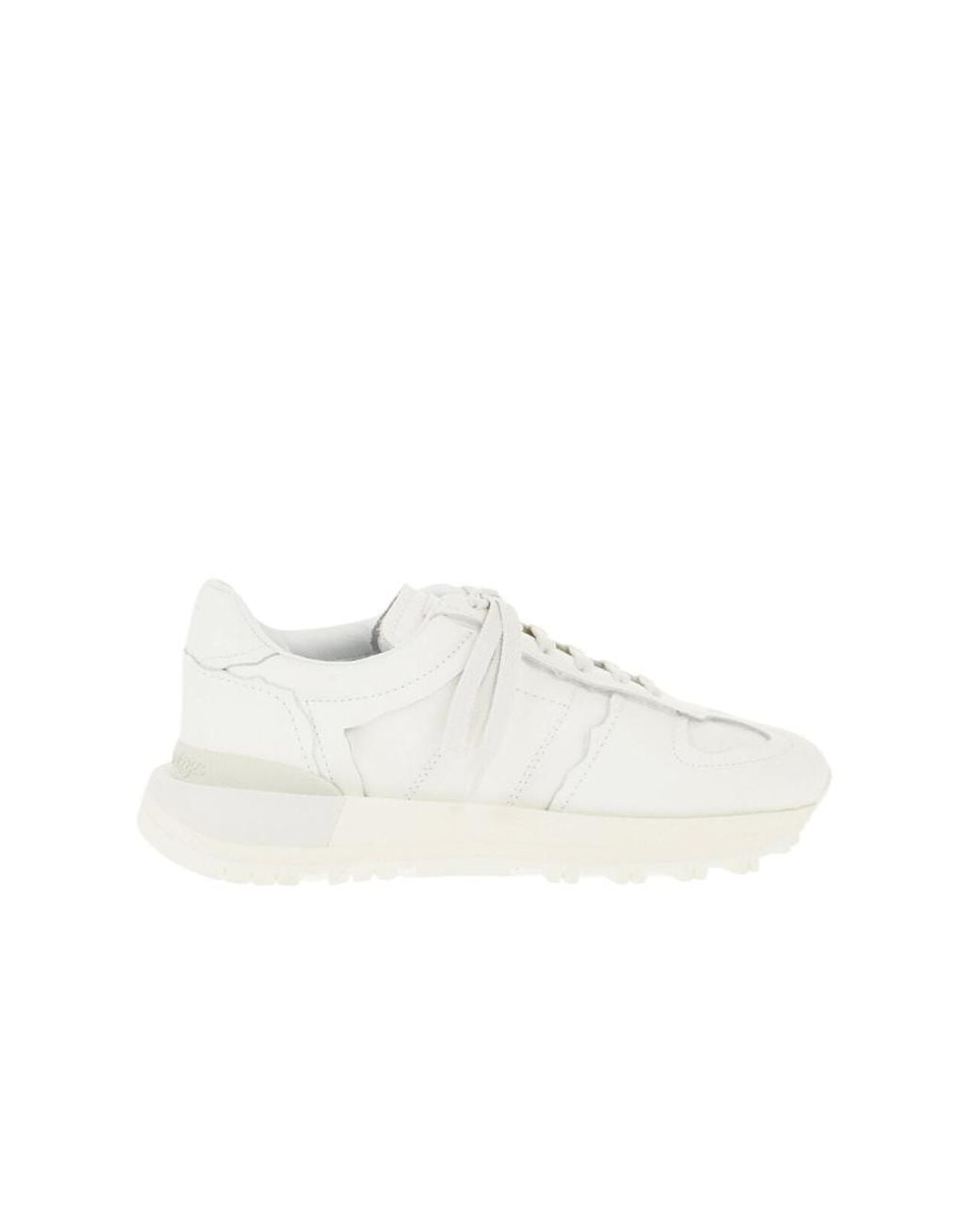 Maison Margiela White Solid Sneakers