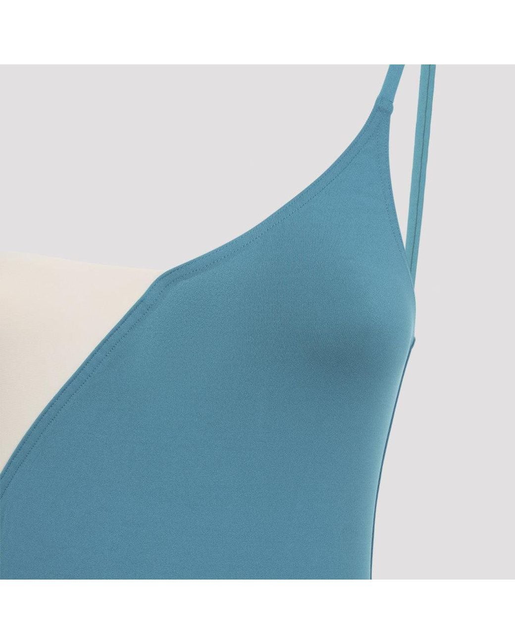 Eres Blue Color-Block Swimsuit