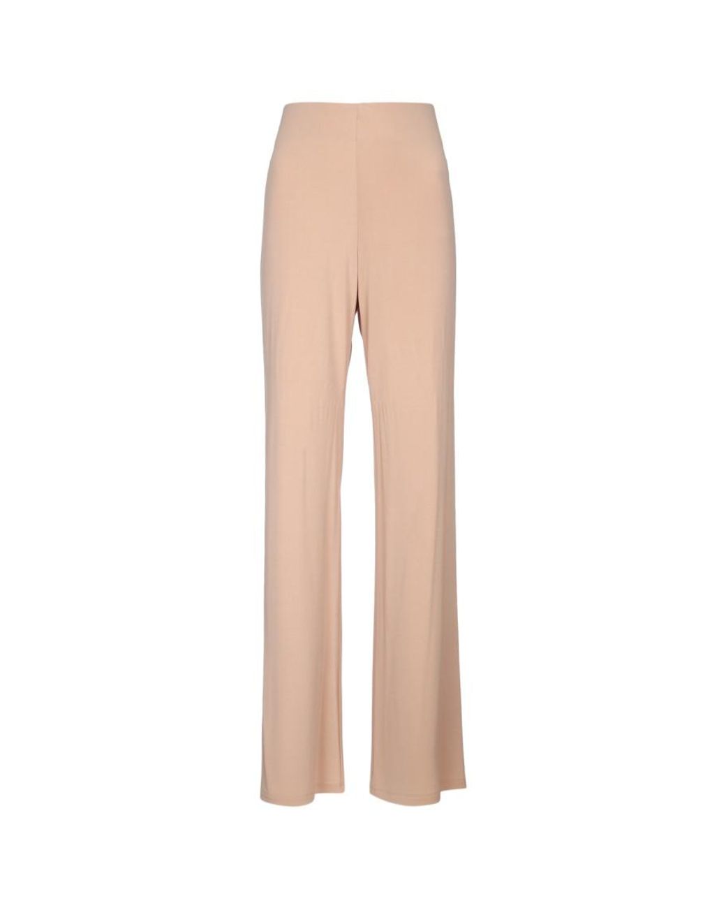 Alberta Ferretti White Slim Flared Pant