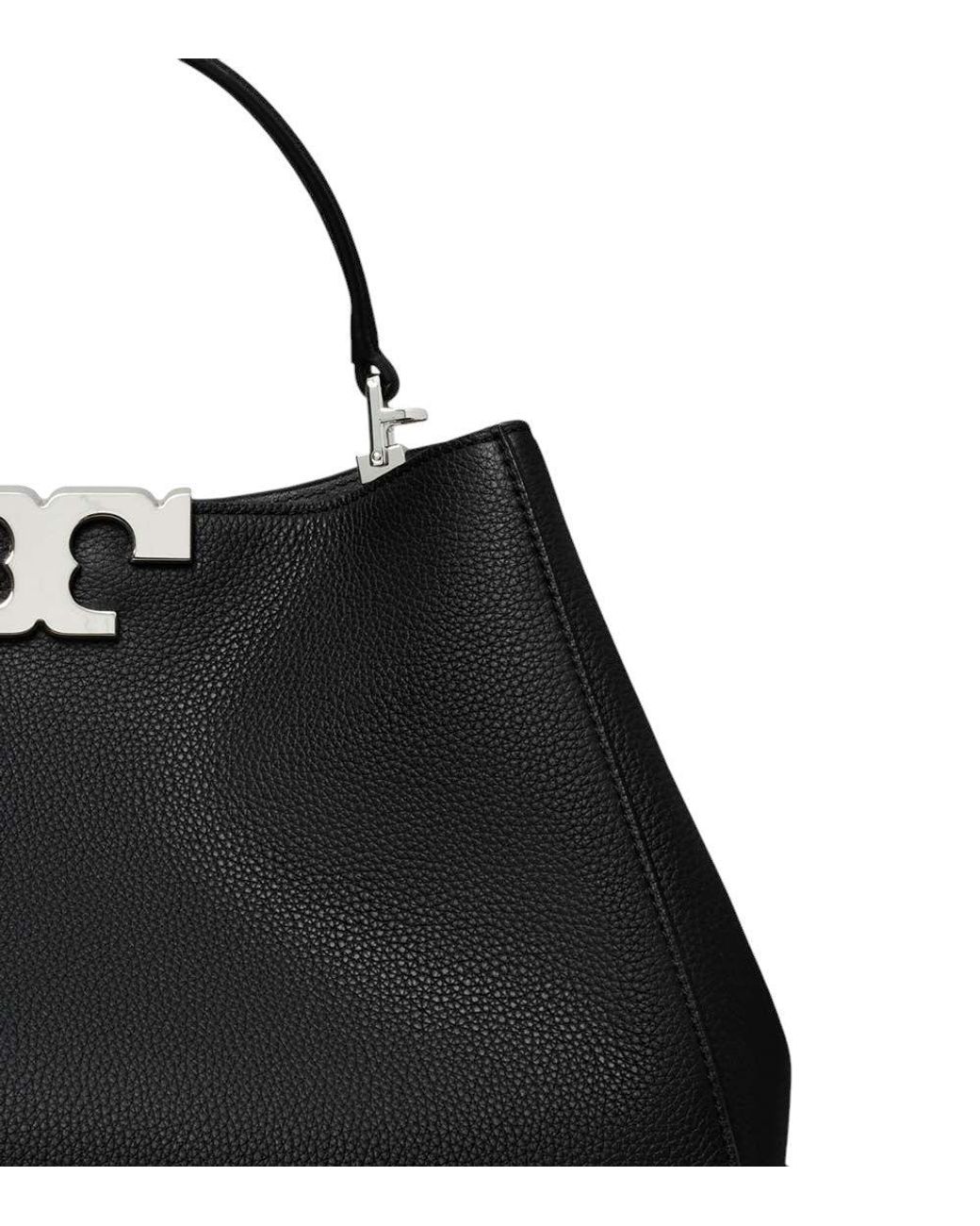 Tory Burch Black Eleanor Large Satchel