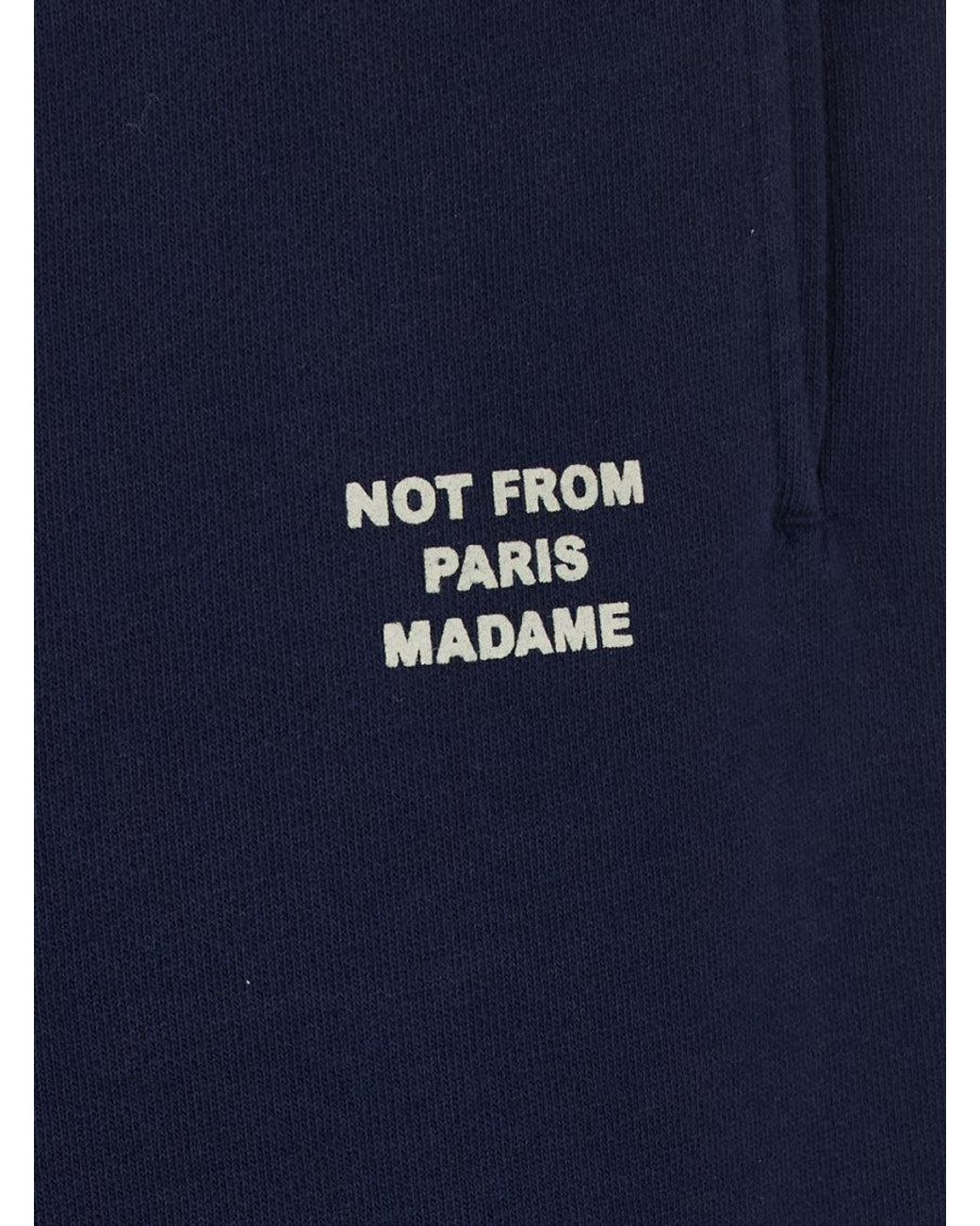 Drole de Monsieur Blue Elasticated Joggers for men