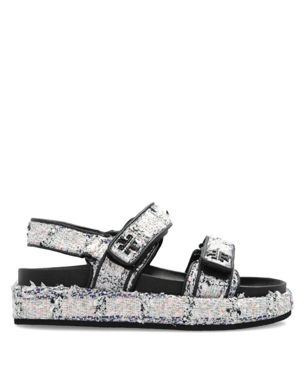 Tory Burch Blackwhite Kira Sandals
