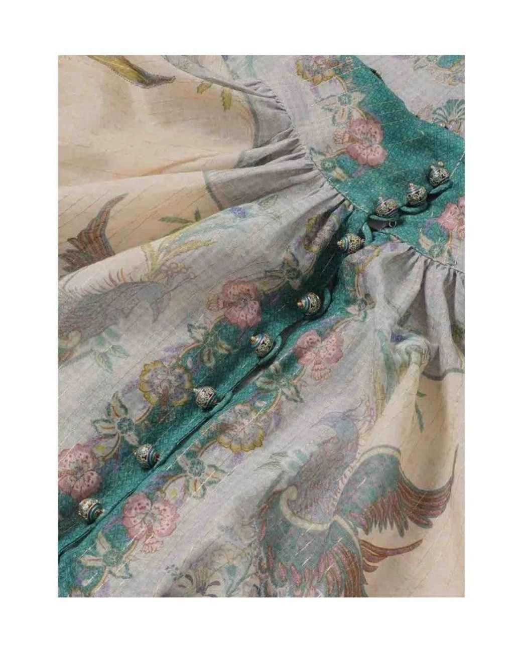 Zimmermann White Regular Printed Shirt