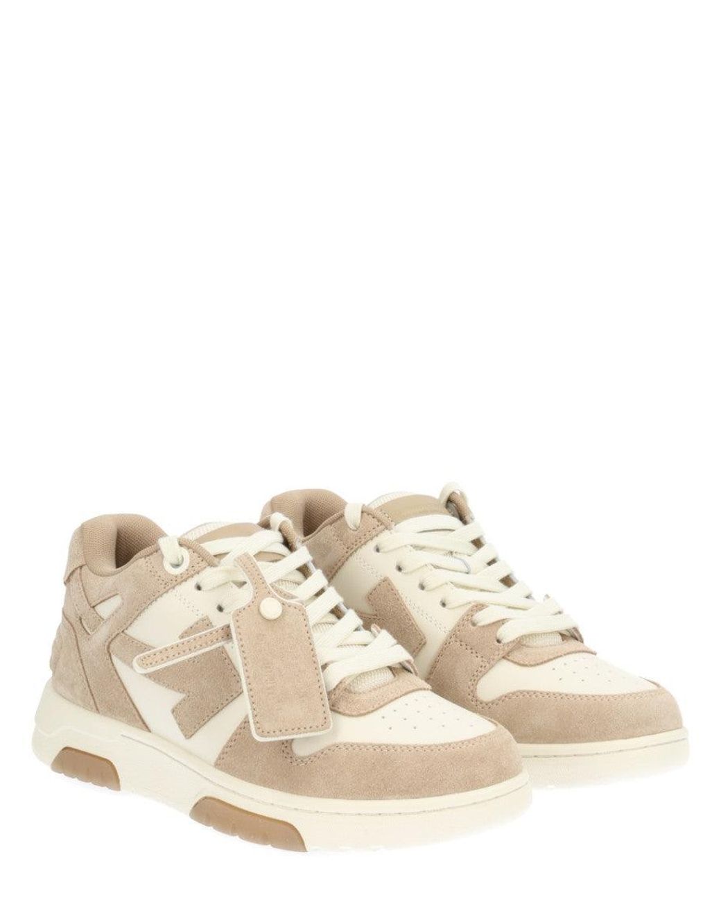 Off-White c/o Virgil Abloh Natural Logo Sneakers