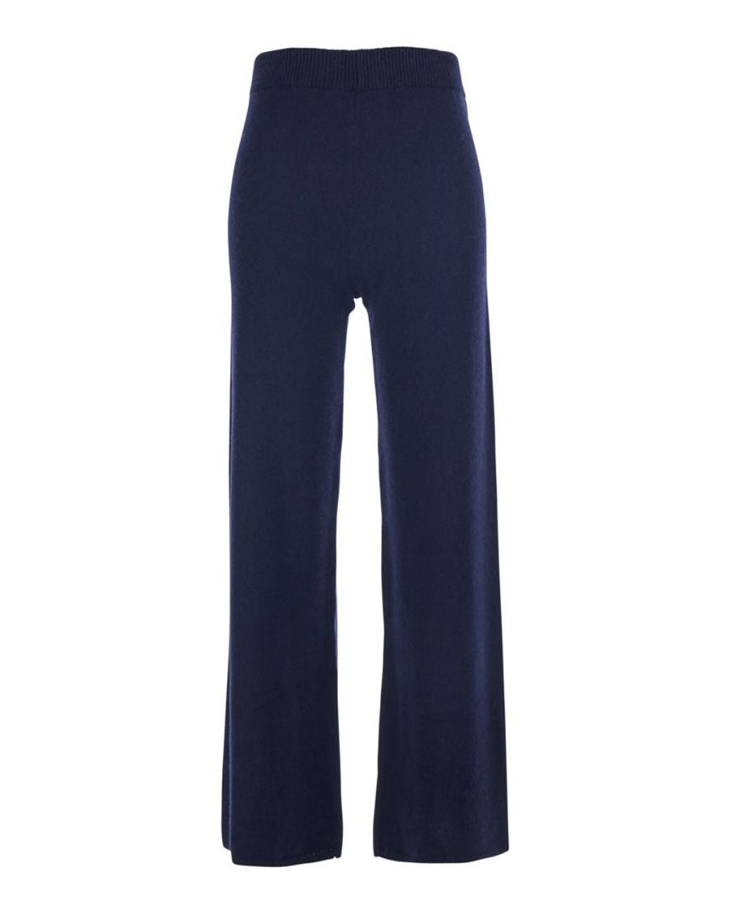 Twinset Blue Relaxed Drawstring Pants