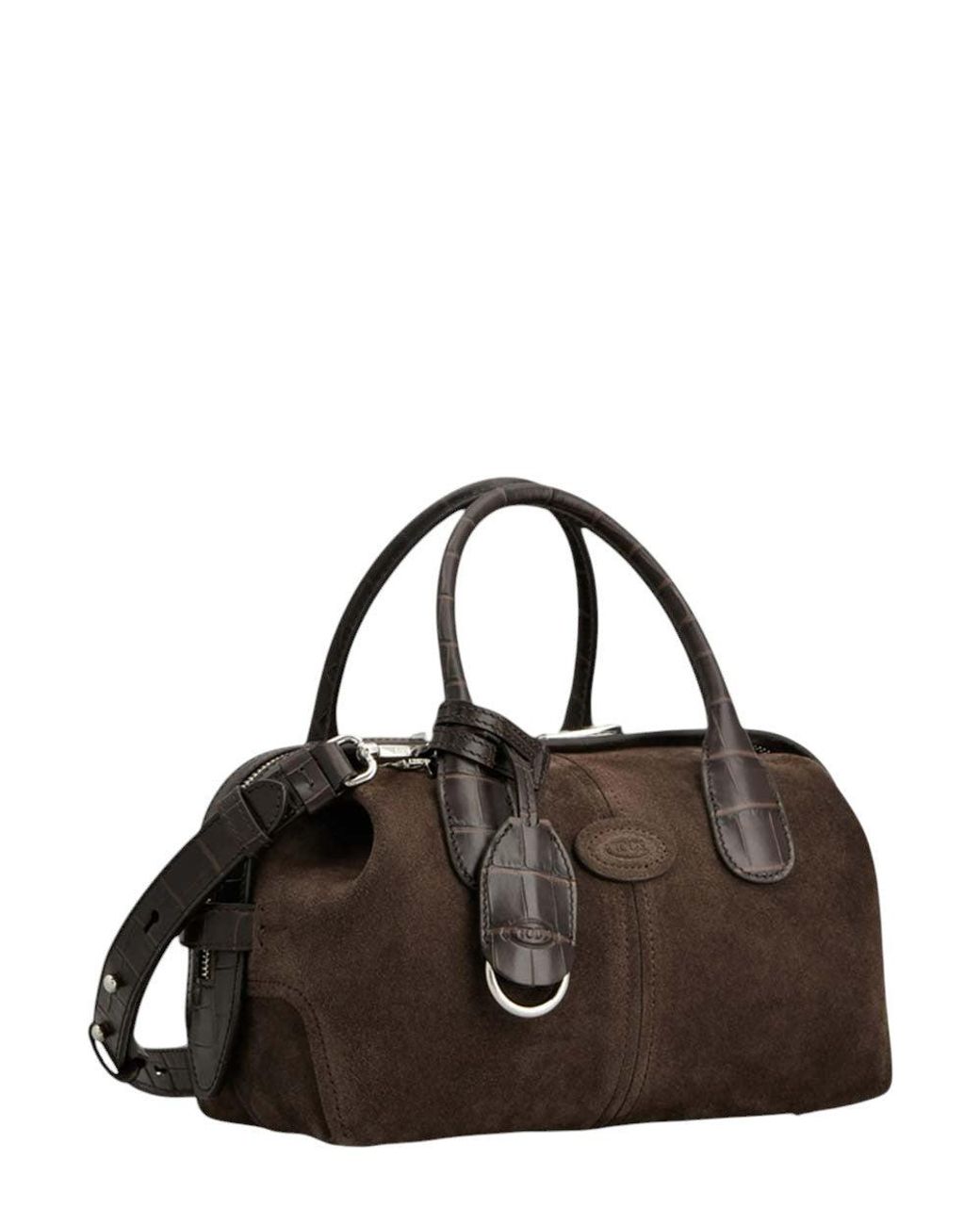 Tod's Black Dark Di Mini Duffle Bag
