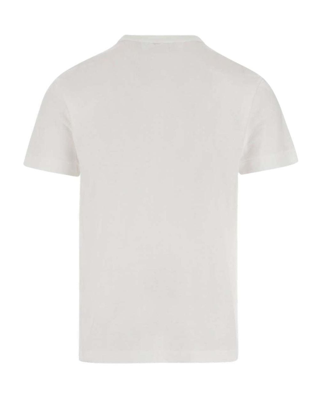 Comme des Garçons White Off Graphic T-Shirt for men