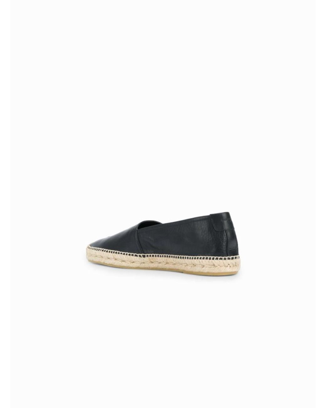 Saint Laurent Blue Leather Espadrilles for men