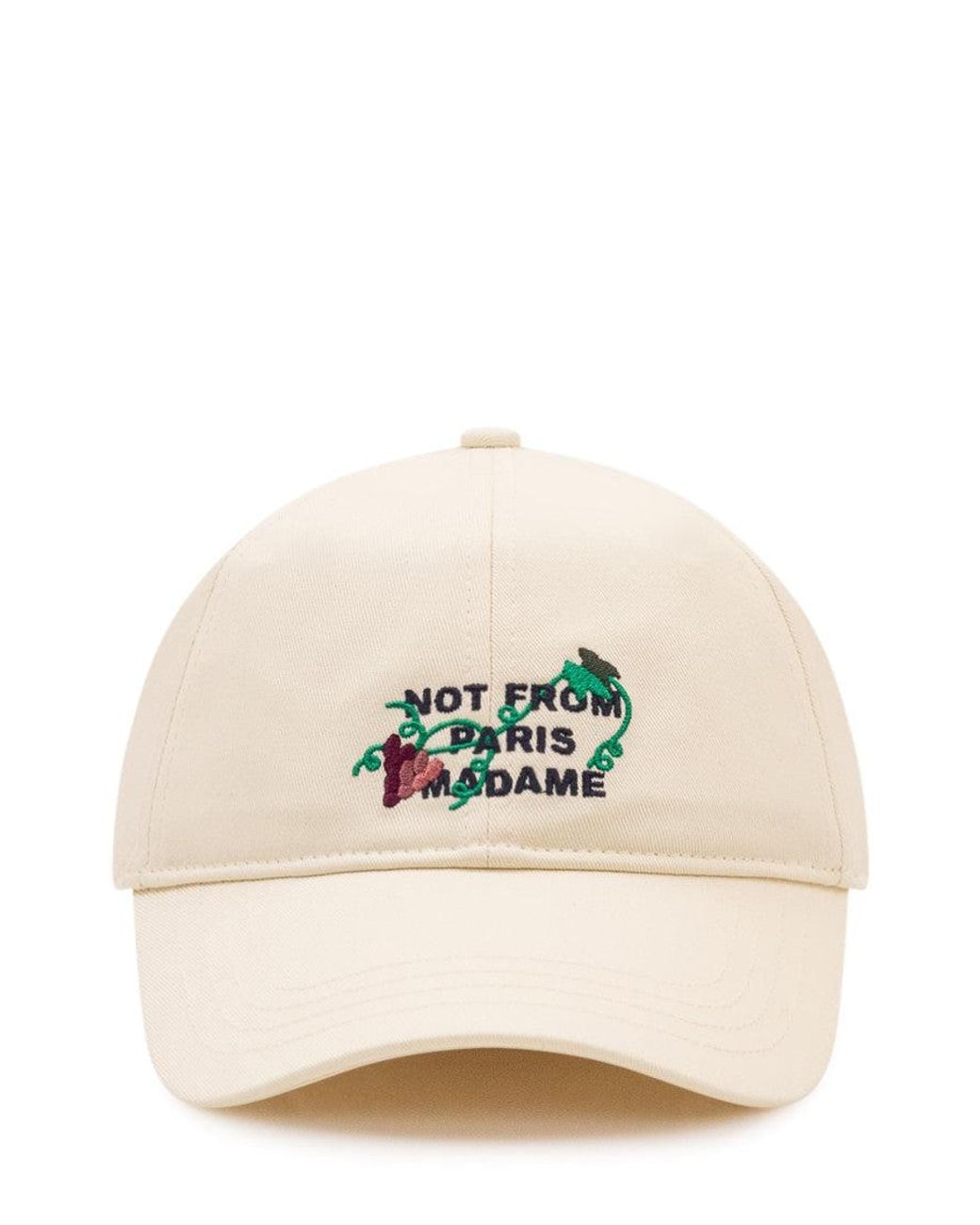 Drole de Monsieur Natural Off Logo Baseball Hat for men