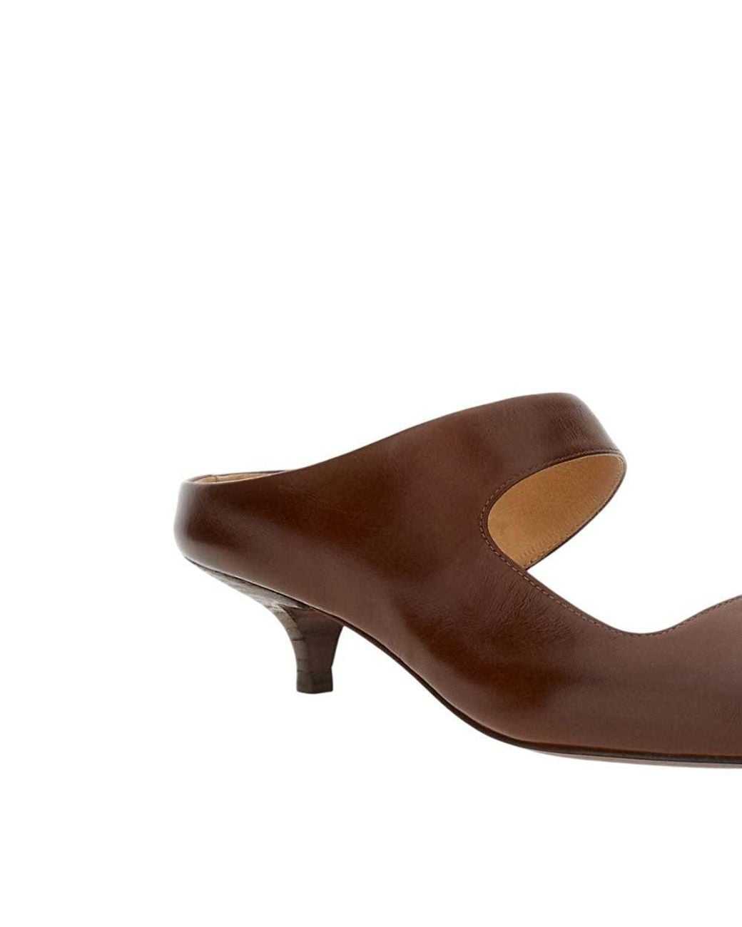 Marsèll Brown Dark Slip-On Pumps
