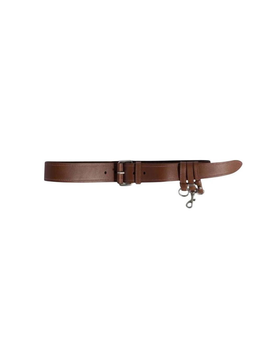 Miu Miu Brown Solid Belt