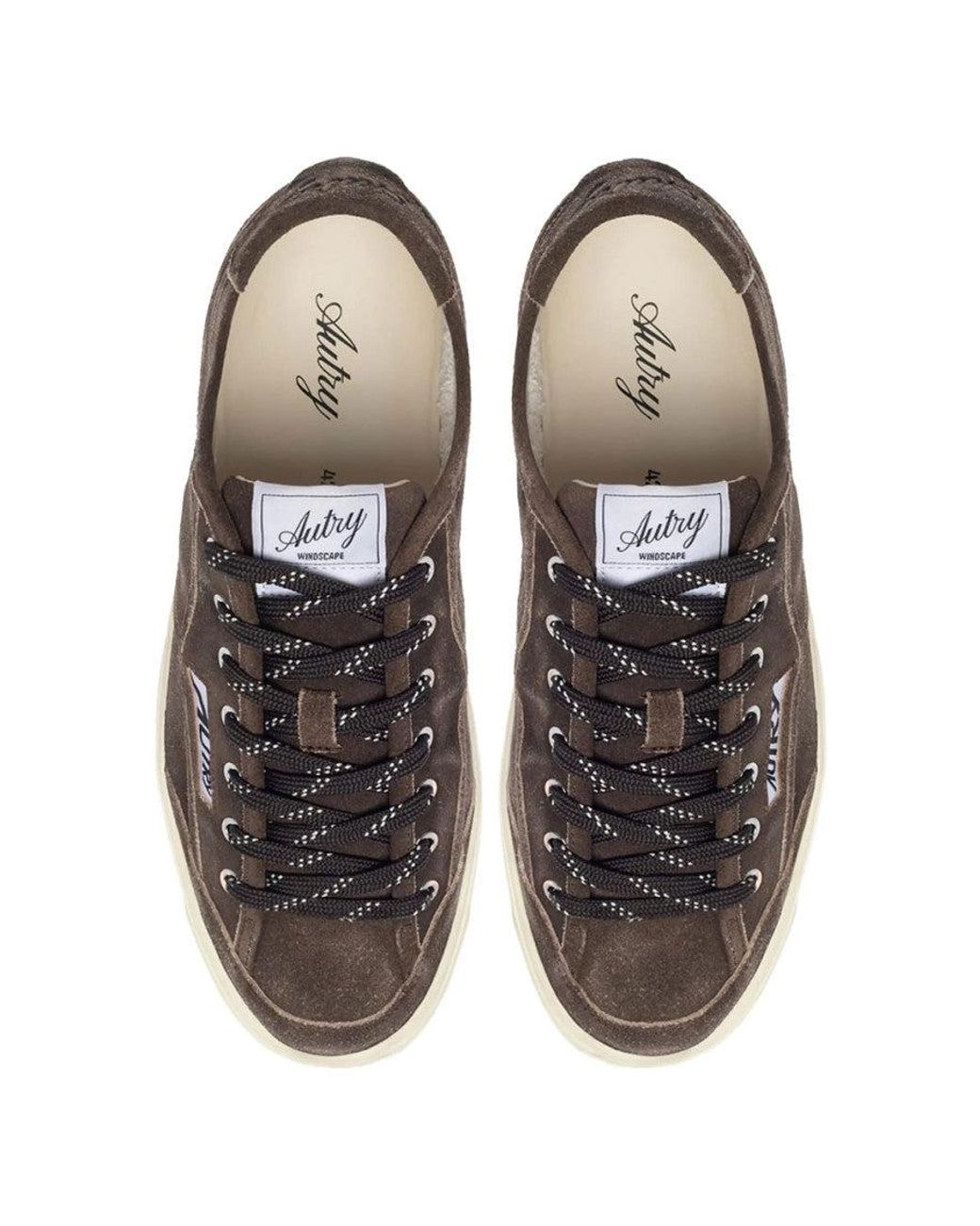 Autry Brown Super Vintage Sneakers for men