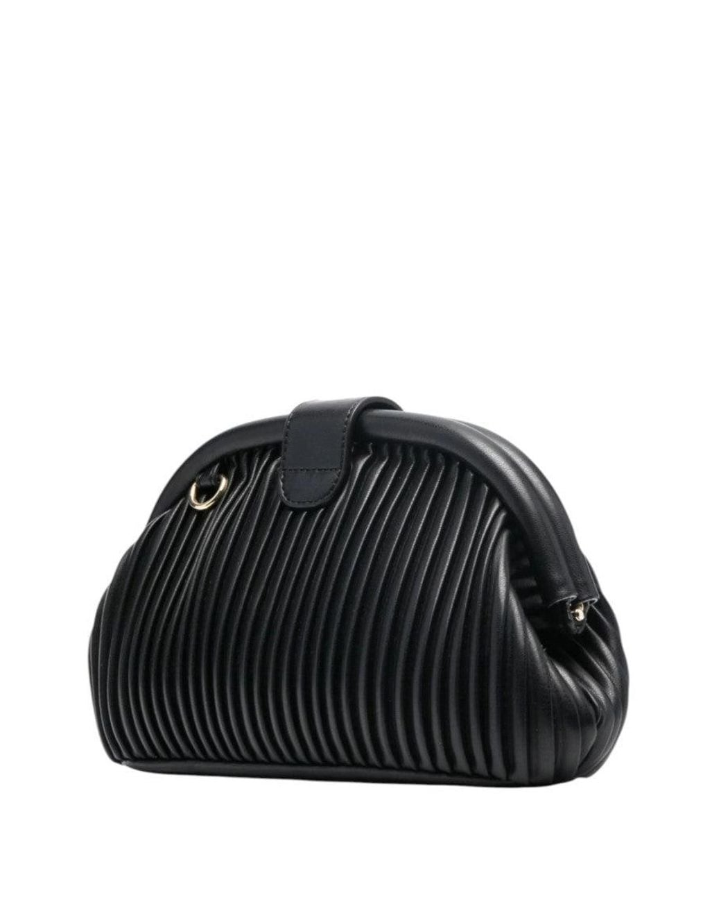 Love Moschino Black Logo Small Shoulder Bag