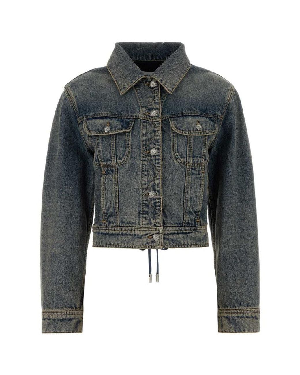 McQueen Black Shirt Collar Jacket