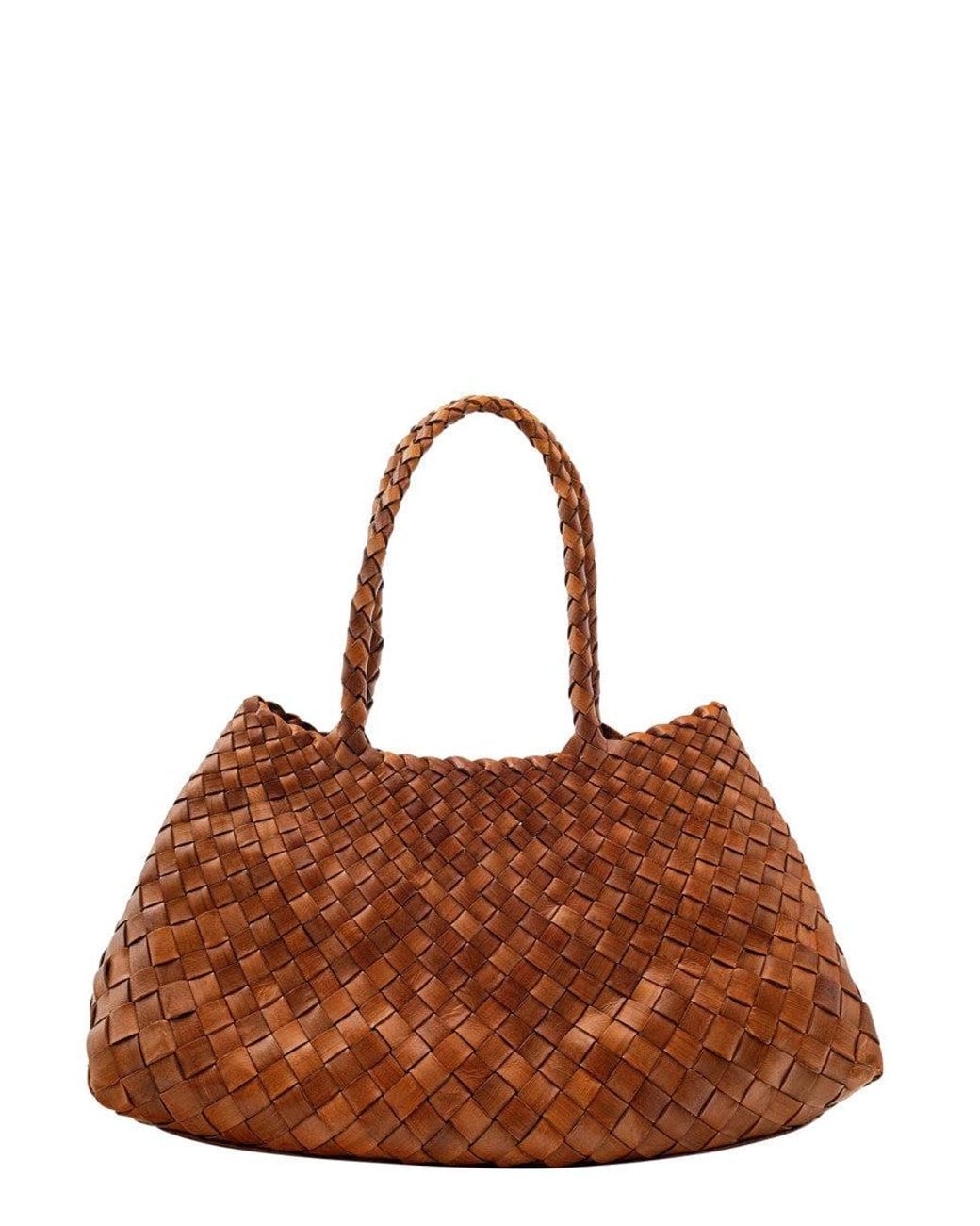 Dragon Diffusion Brown Santa Shoulder Bag